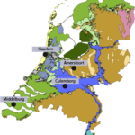 Kaart van Nederlandse landschapstypen